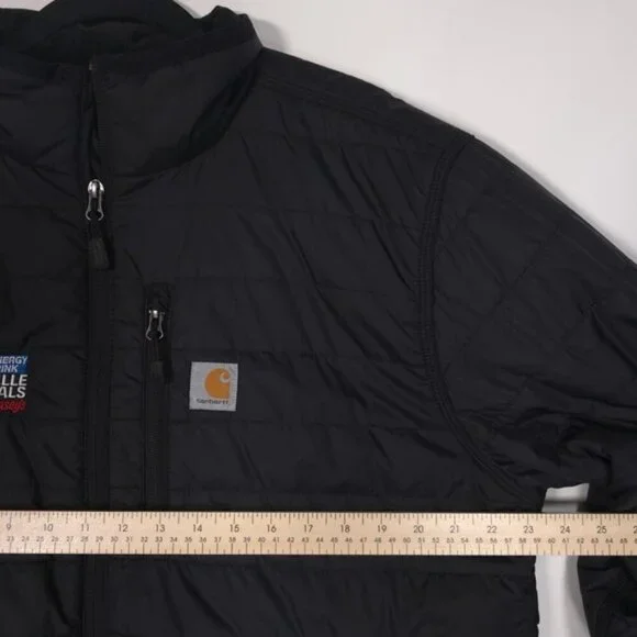 Carhartt Rain Defender Jacket LARGE Knoxville Nationals‎ Embroidered 102208